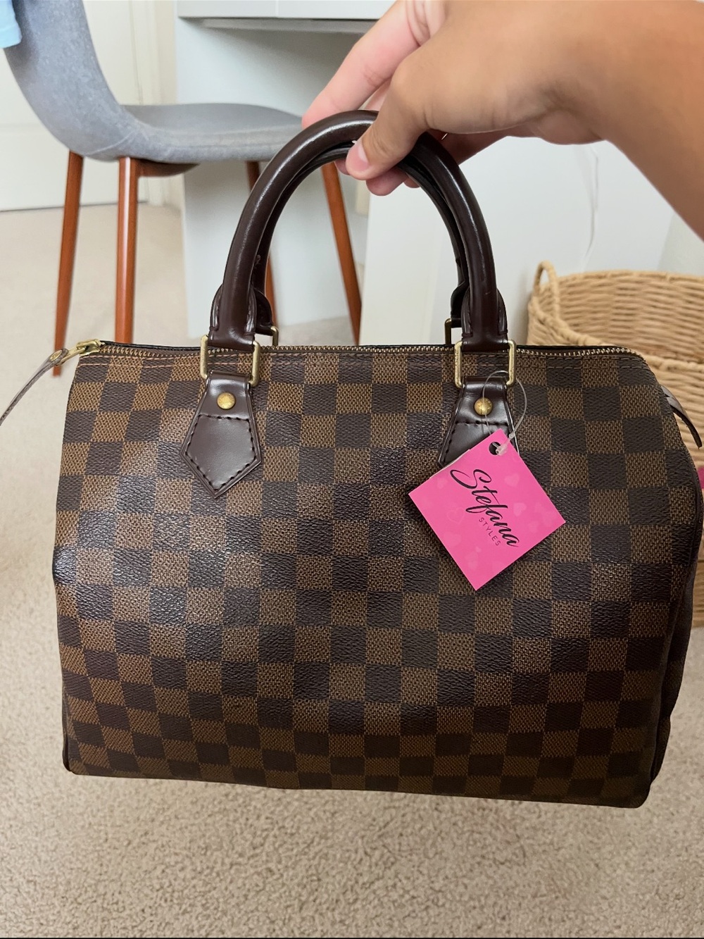 Louis Vuitton Brown Damier Ebene Speedy 30 - Picture 16 of 16
